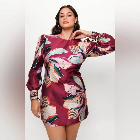 Hutch Purple Sleeveless Sundress for Weddings - Picture 2 of 6